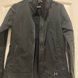 Under Armour Black Ski Snow Jacket Performance Fit